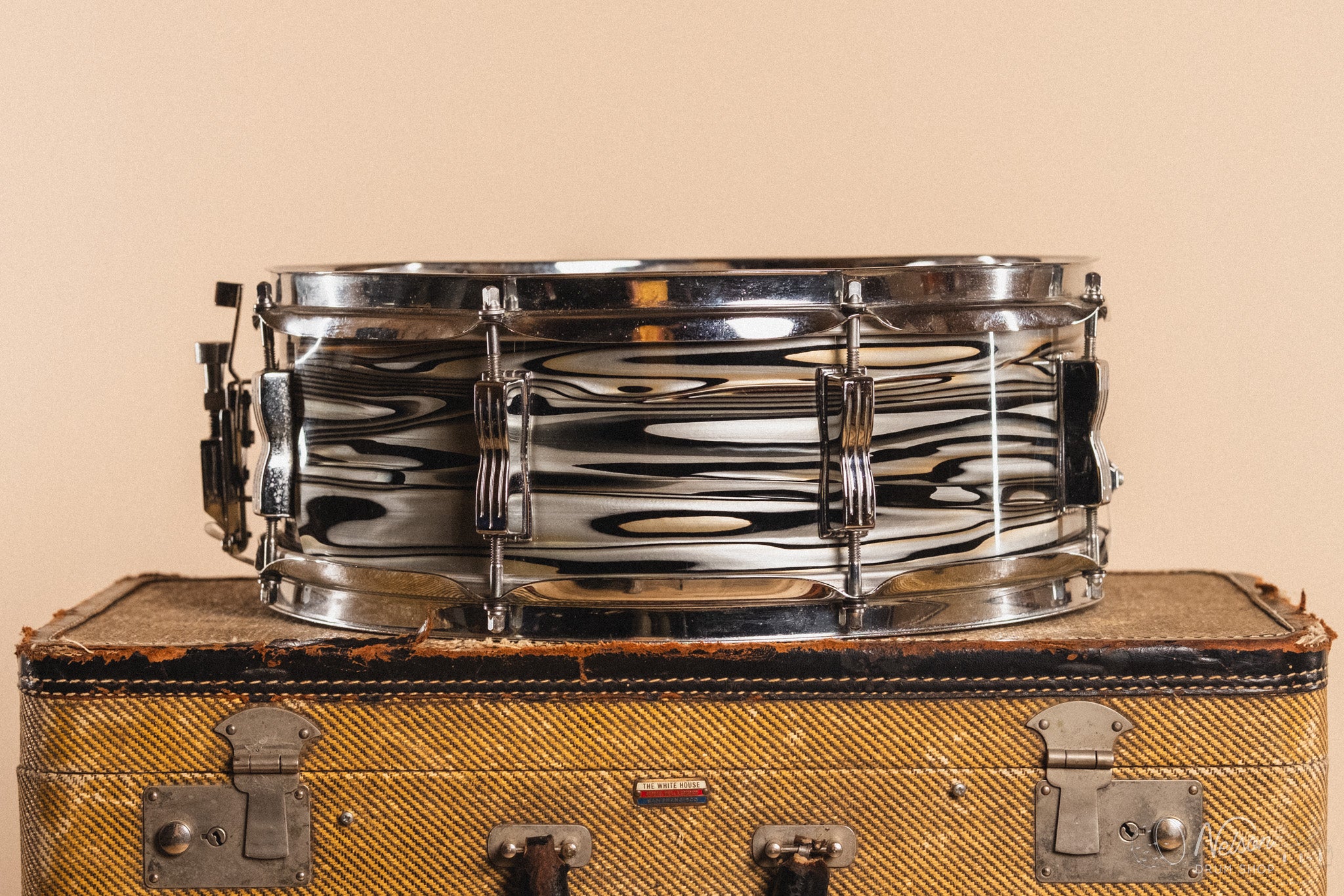 1970s Ludwig 'Standard S-100' in Bronze Strata - 5x14