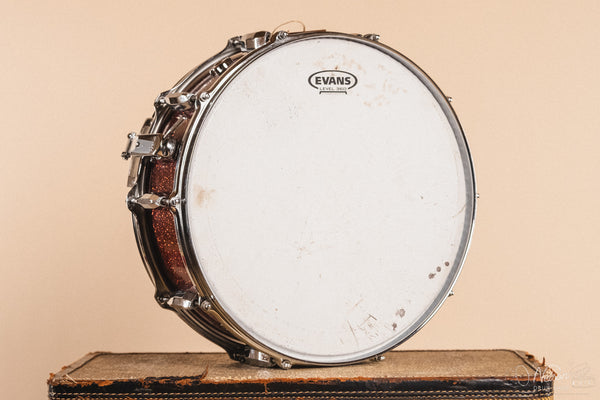 1960s Pearl 'President' Phenolic in Red Sparkle - 5.5x14