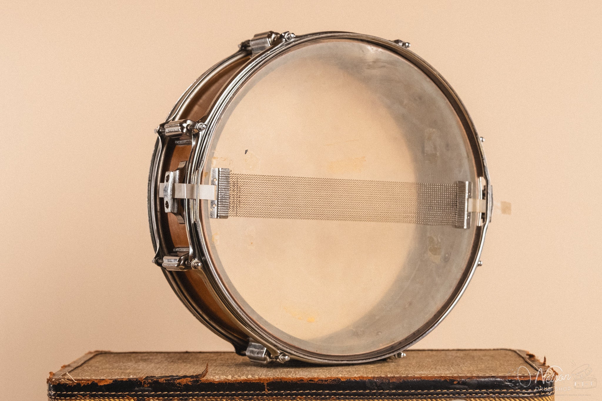 1960s Rogers Cleveland 'Powertone' in Natural Refinish - 5x14