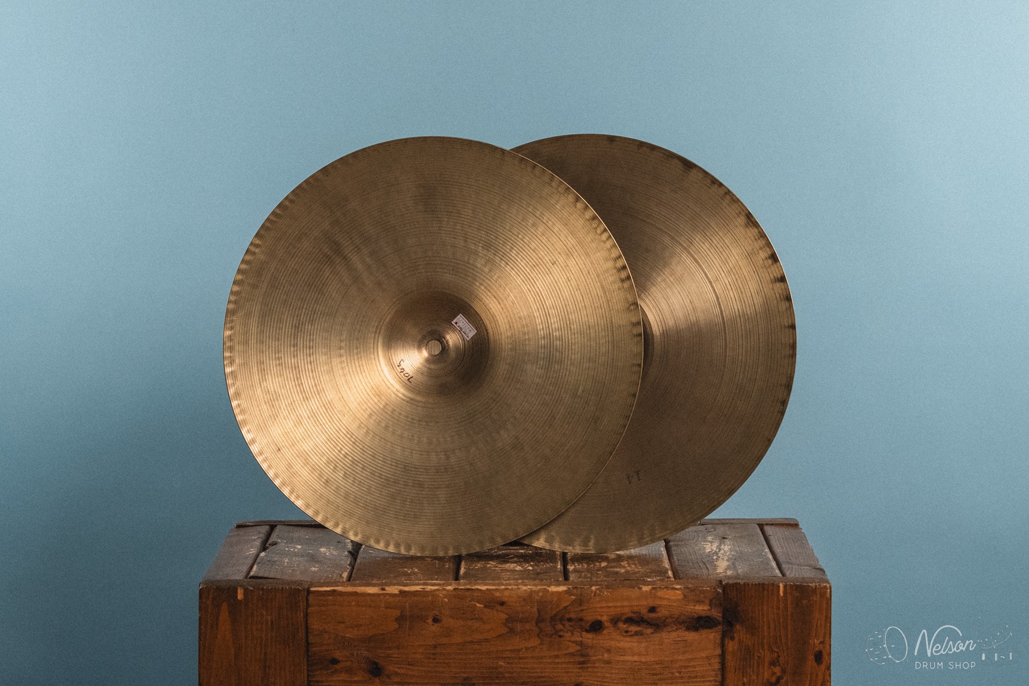 1960s Avedis Zildjian Hi Hats - 14"