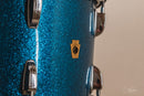 1960s Ludwig ‘Hollywood’ in Blue Sparkle - 14x22, 16x16, 8x12, 8x12