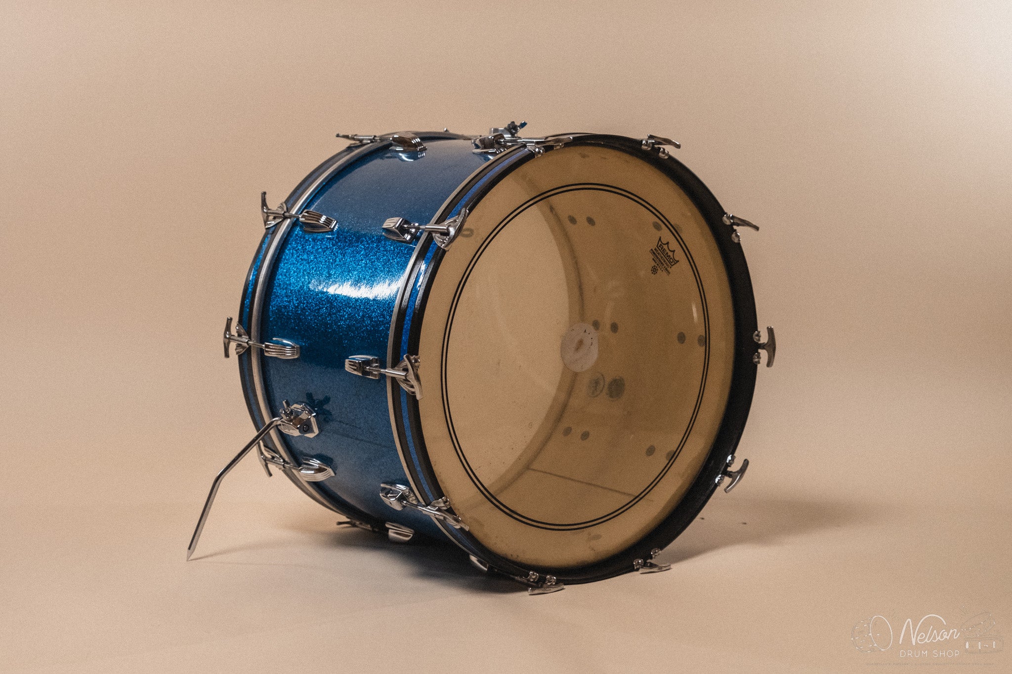 1960s Ludwig ‘Hollywood’ in Blue Sparkle - 14x22, 16x16, 8x12, 8x12