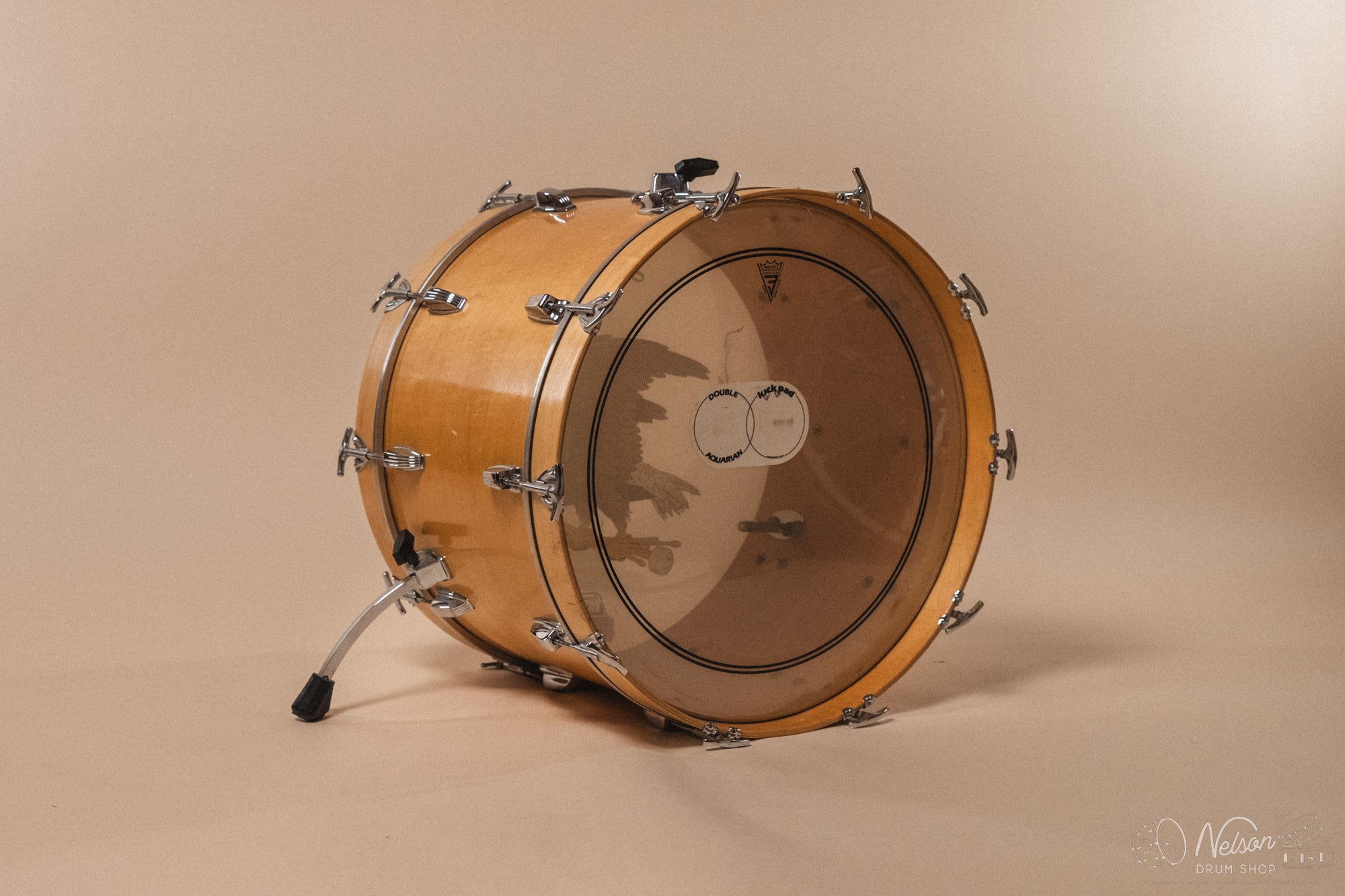 1984 Ludwig 75th Anniversary Maple w/ Walnut Eagle Inlay - 14x22, 11x12, 12x13, 16x16