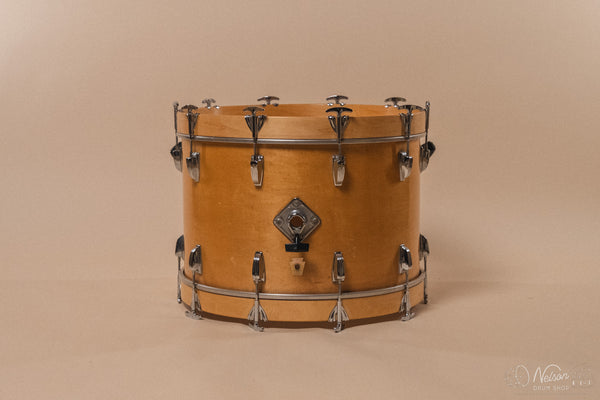 1984 Ludwig 75th Anniversary Maple w/ Walnut Eagle Inlay - 14x22, 11x12, 12x13, 16x16