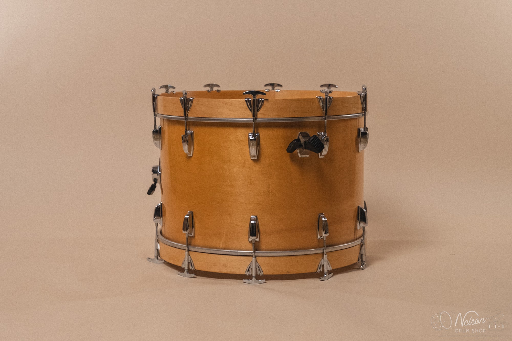 1984 Ludwig 75th Anniversary Maple w/ Walnut Eagle Inlay - 14x22, 11x12, 12x13, 16x16