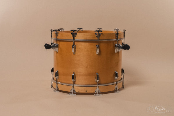 1984 Ludwig 75th Anniversary Maple w/ Walnut Eagle Inlay - 14x22, 11x12, 12x13, 16x16