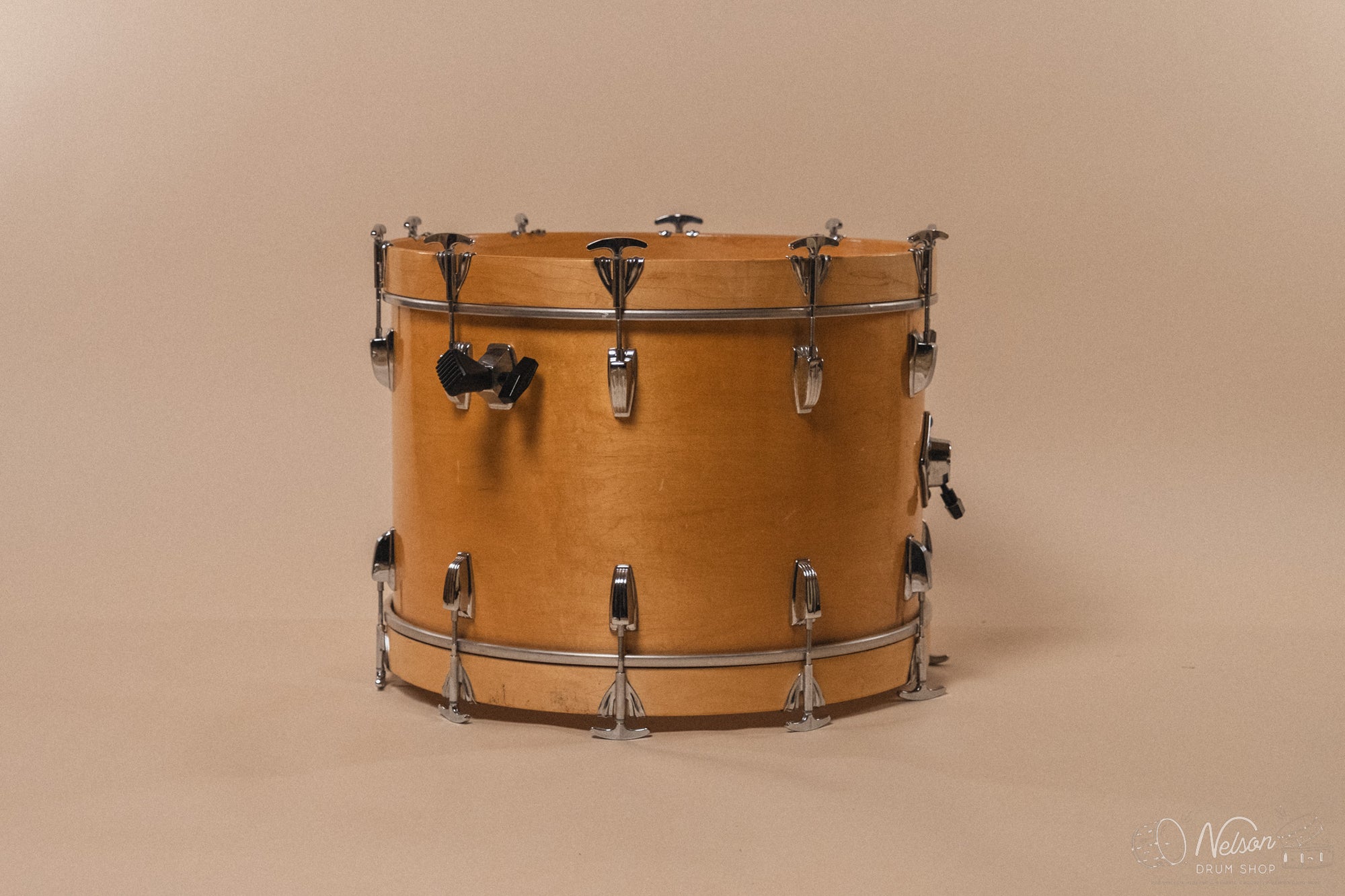 1984 Ludwig 75th Anniversary Maple w/ Walnut Eagle Inlay - 14x22, 11x12, 12x13, 16x16