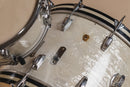 1964 Ludwig 'Super Classic' in White Marine Pearl - 14x22, 16x16, 9x13