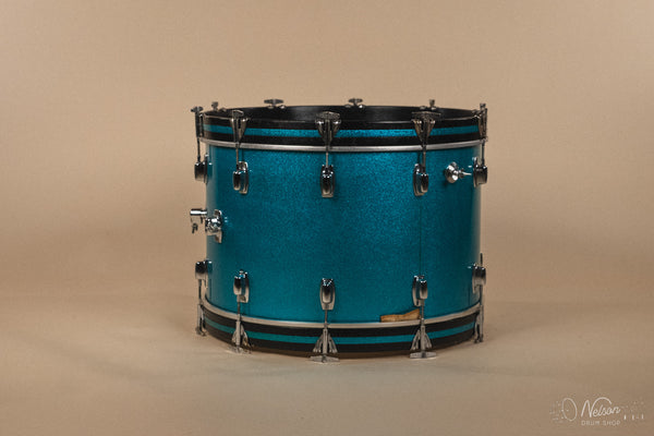 1970s Ludwig 'Standard S-320' in Blue Mist - 14x22, 16x16, 9x13