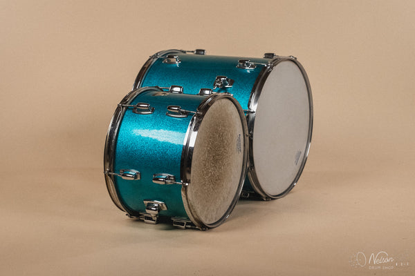 1970s Ludwig 'Standard S-320' in Blue Mist - 14x22, 16x16, 9x13