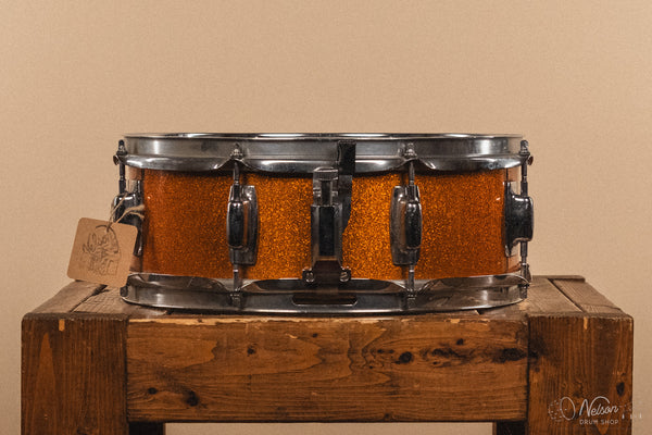 1970s Ludwig 'Standard S-100' in Gold Mist - 5x14