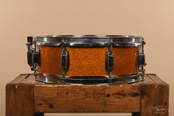 1970s Ludwig 'Standard S-100' in Gold Mist - 5x14