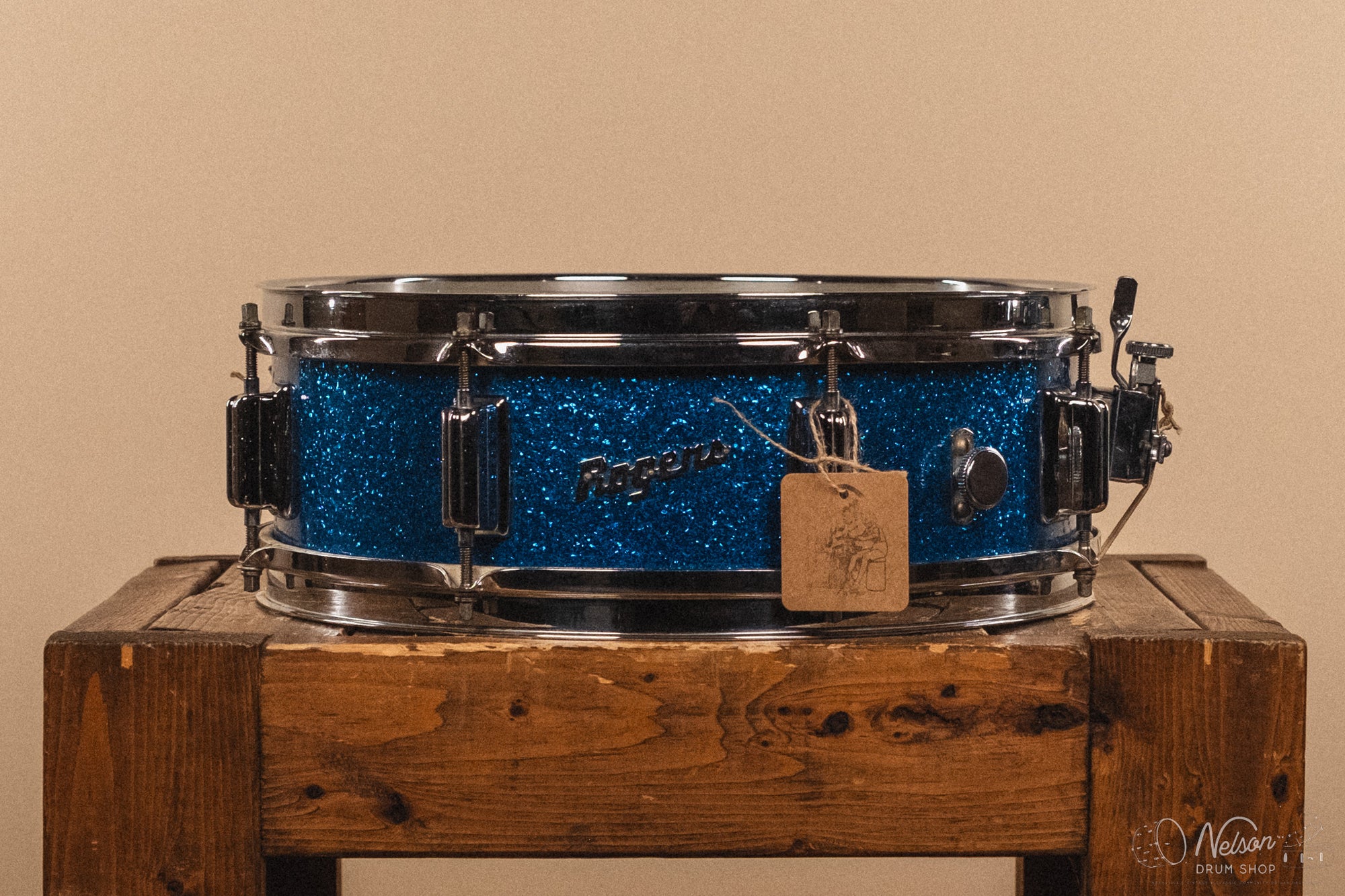 1960's Rogers 'Tower' in Sparkling Blue Pearl - 5x14