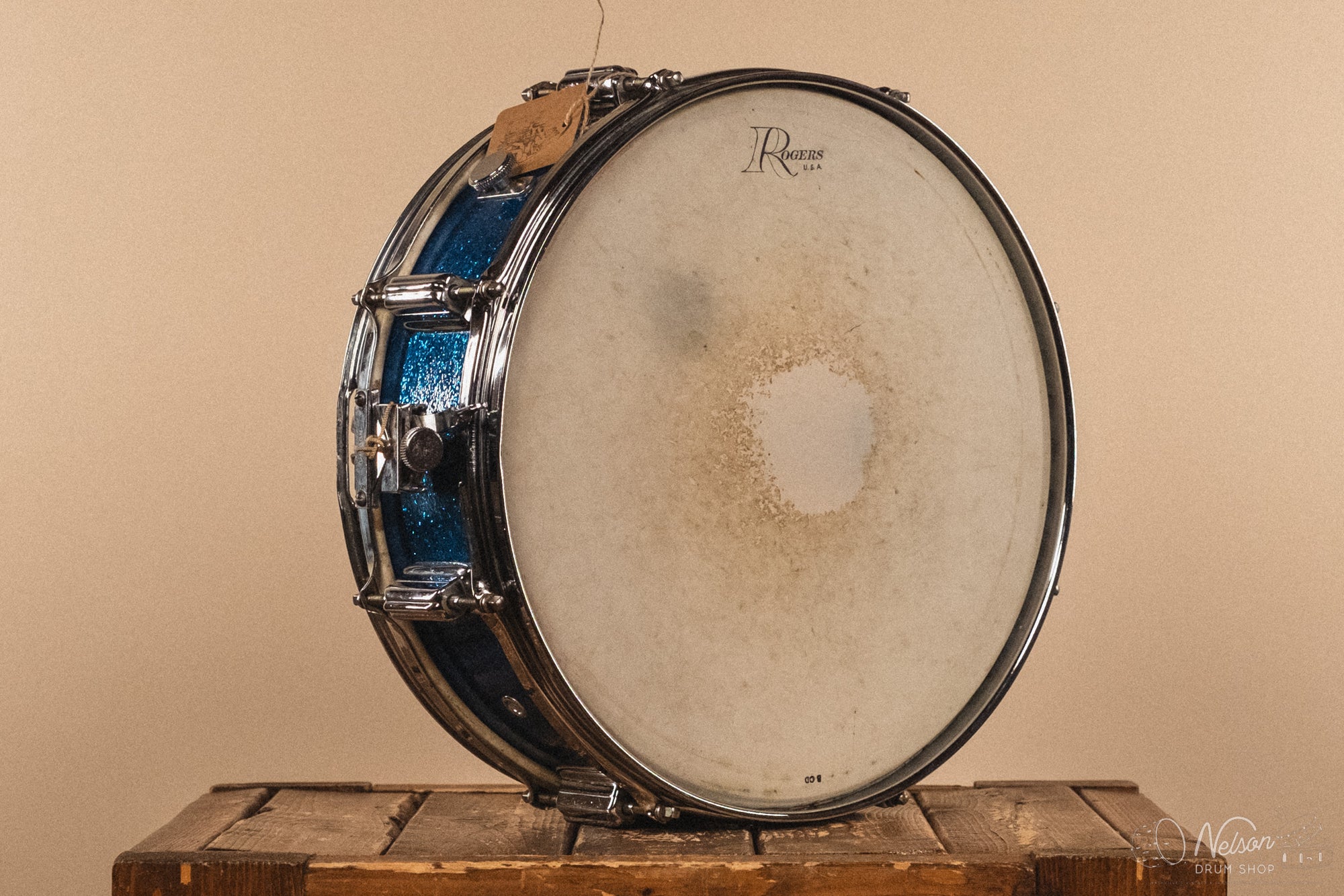 1960's Rogers 'Tower' in Sparkling Blue Pearl - 5x14