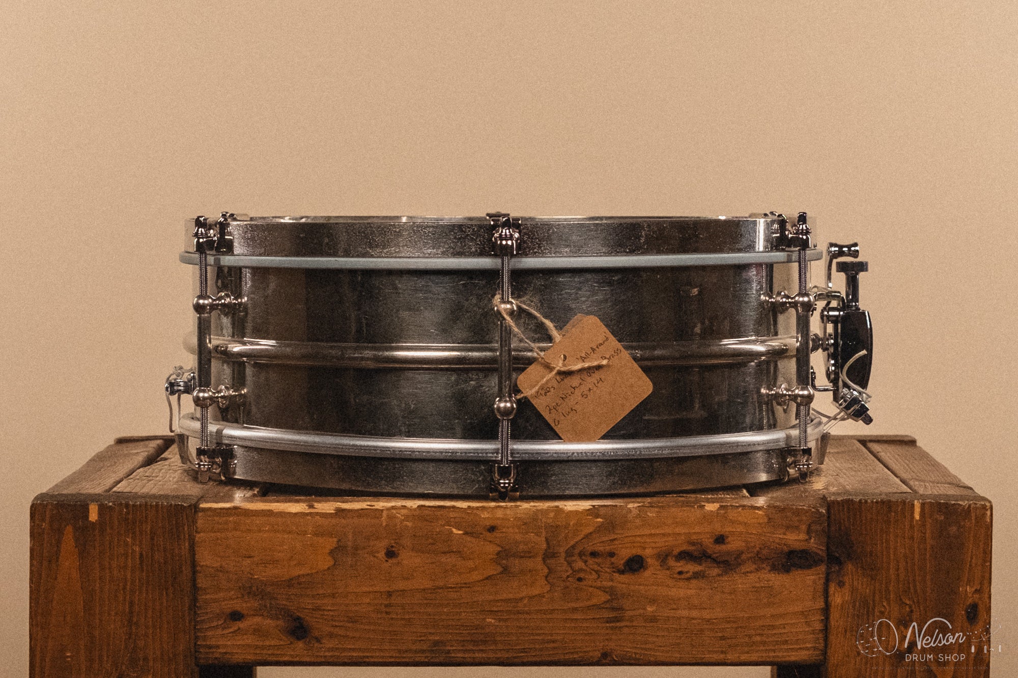 1920s Ludwig 'All-Around' 2pc NOB 6 lug - 5x14