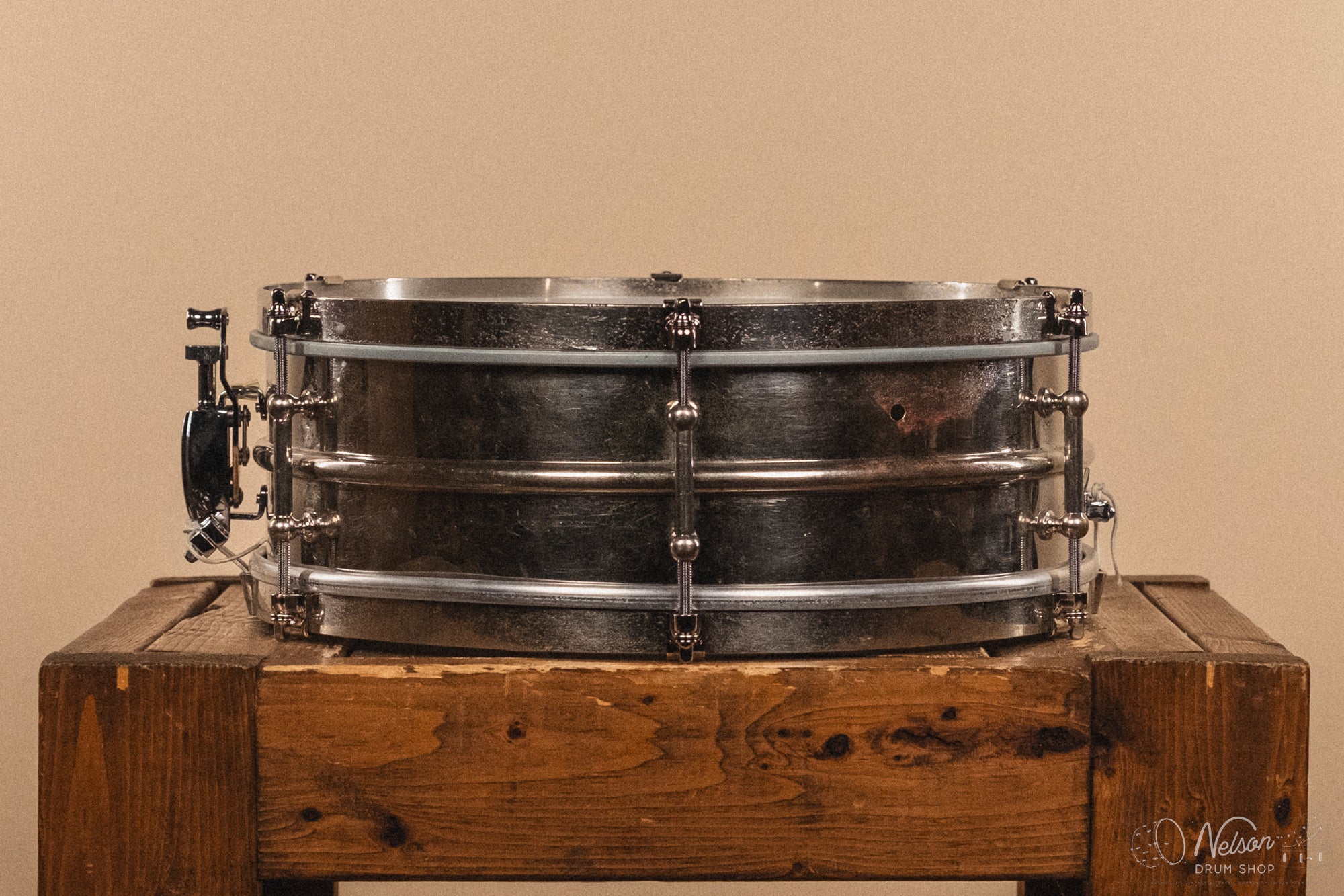 1920s Ludwig 'All-Around' 2pc NOB 6 lug - 5x14