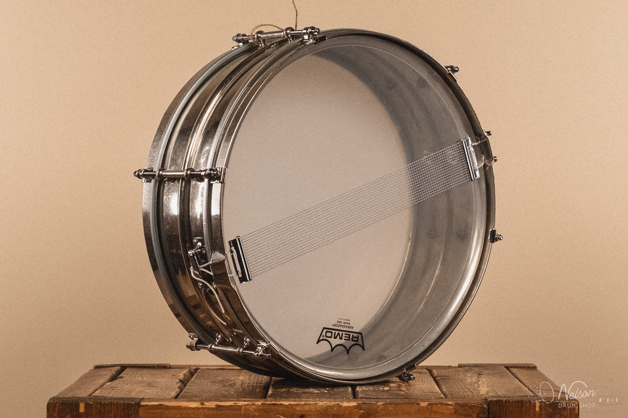 1920s Ludwig 'All-Around' 2pc NOB 6 lug - 5x14