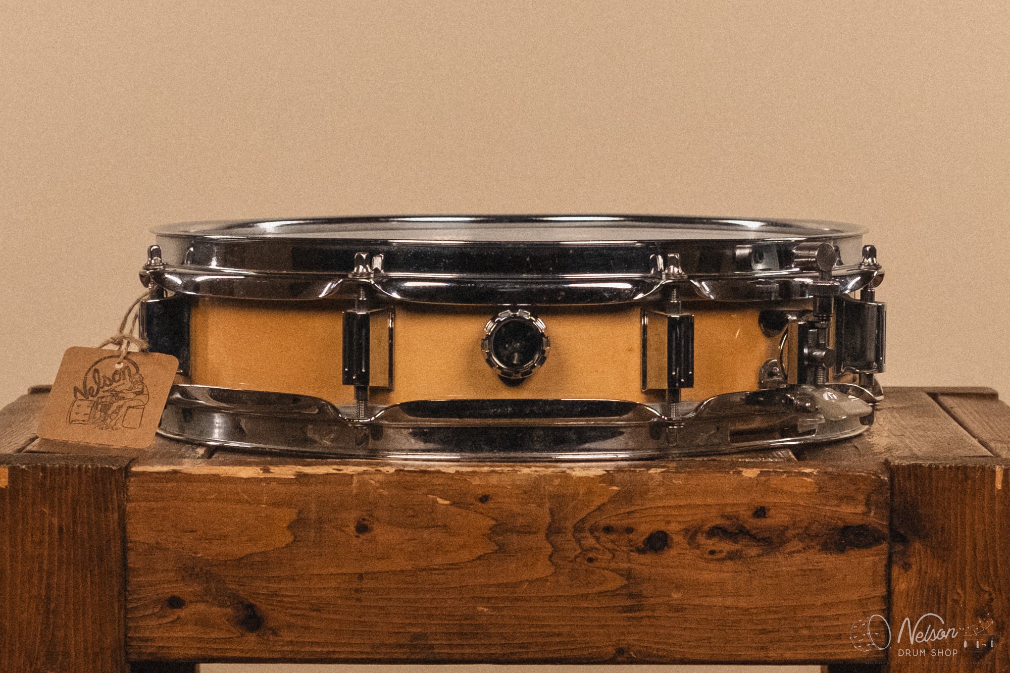 Used Ludwig 'Rocker Elite' Piccolo in Natural Gloss - 3x13