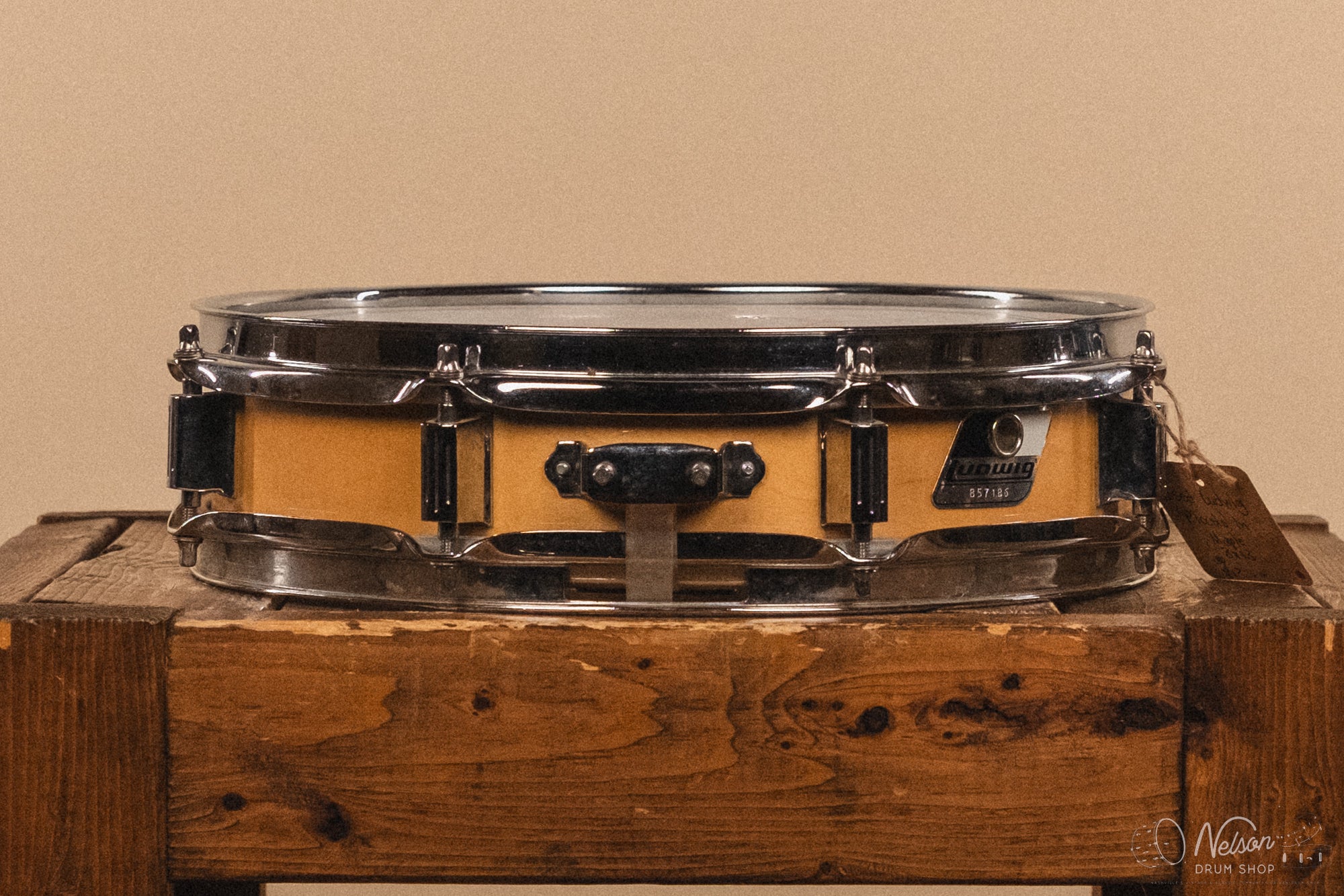 Used Ludwig 'Rocker Elite' Piccolo in Natural Gloss - 3x13