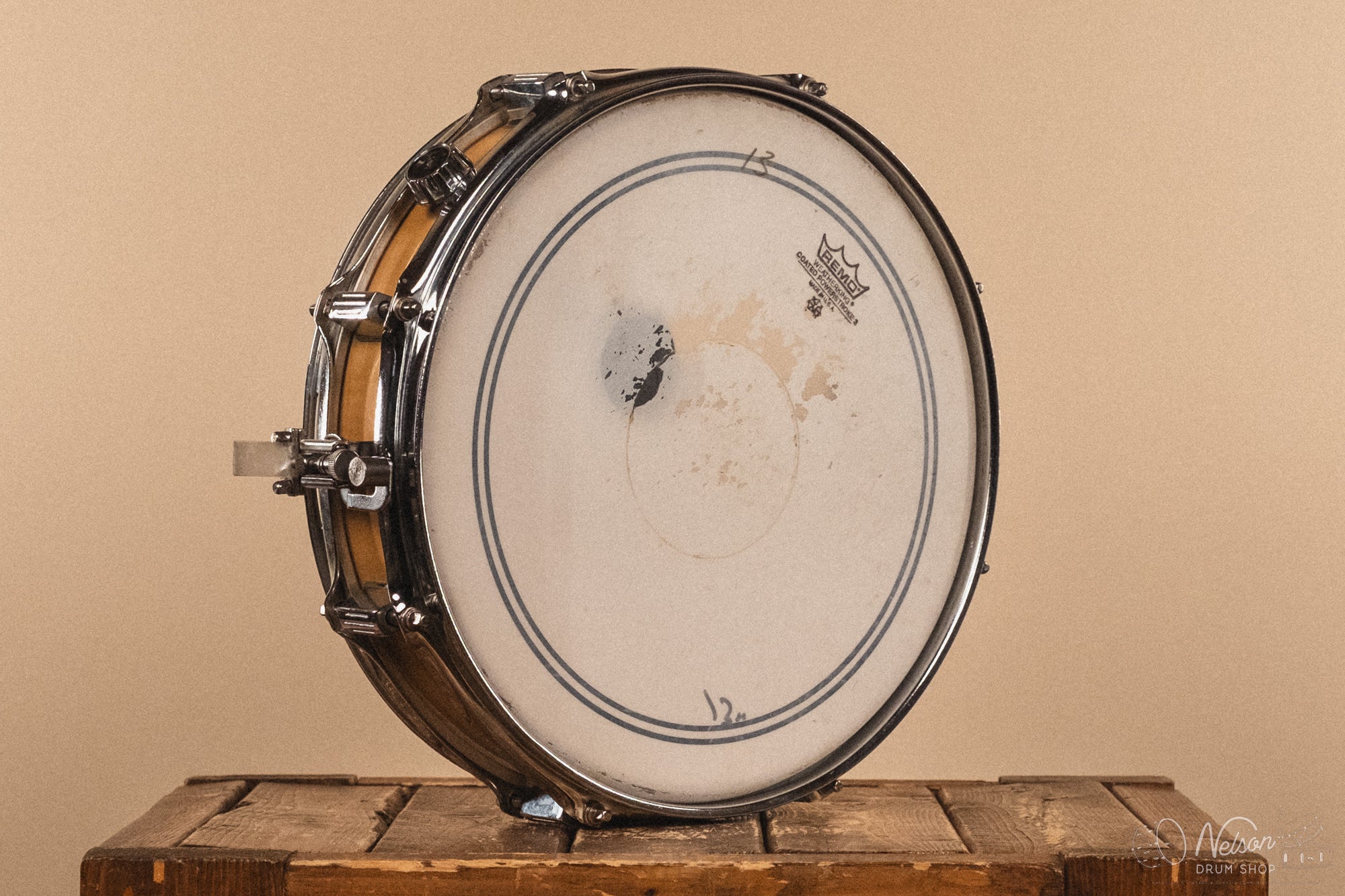 Used Ludwig 'Rocker Elite' Piccolo in Natural Gloss - 3x13