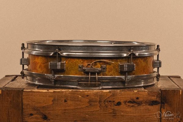 1958-59 Ludwig Transition Badge 'Jazz Combo' refinished in Foil - 3x13