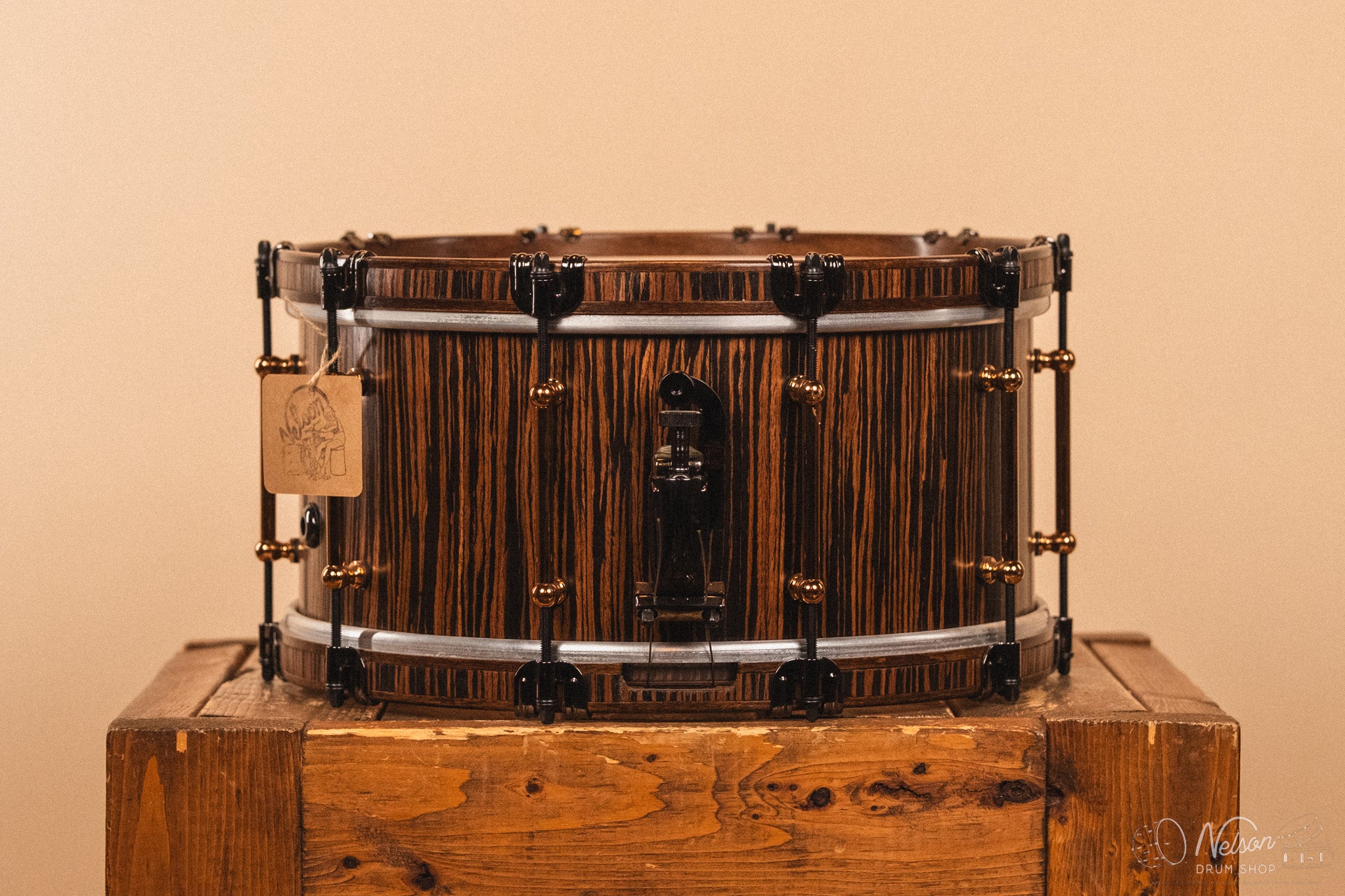 Used Walberg & Auge Maple in Zebrawood - 6.5x14