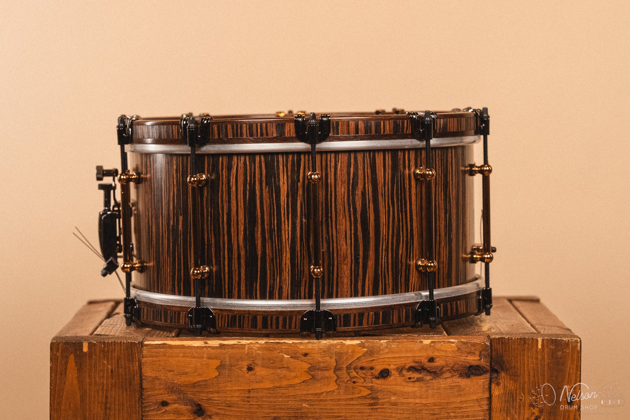 Used Walberg & Auge Maple in Zebrawood - 6.5x14