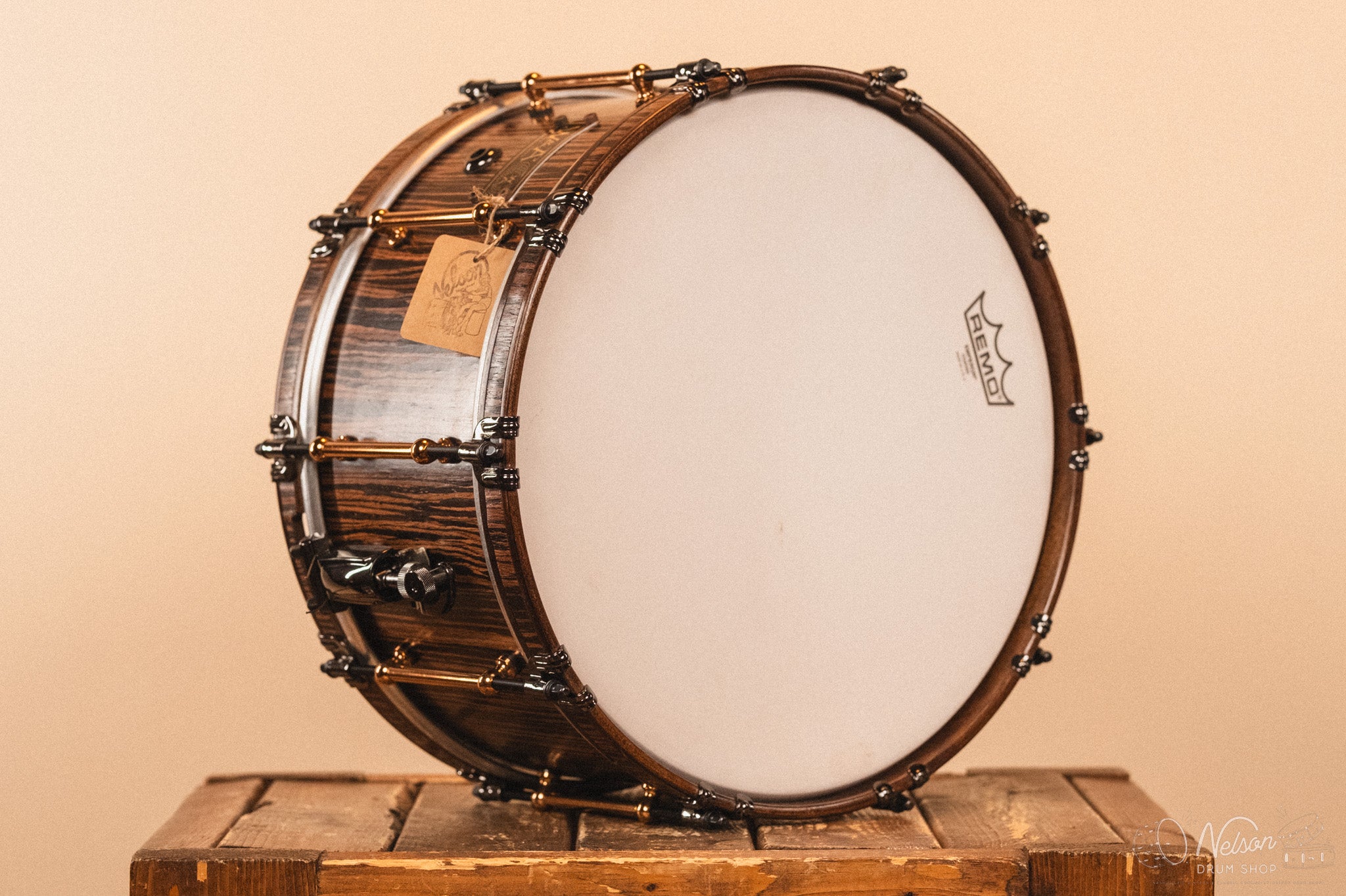 Used Walberg & Auge Maple in Zebrawood - 6.5x14