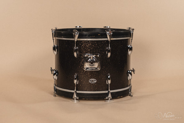 1970's Slingerland 'New Rock Outfit' in Rootbeer Sparkle - 14x20, 8x12, 9x13, 16x16