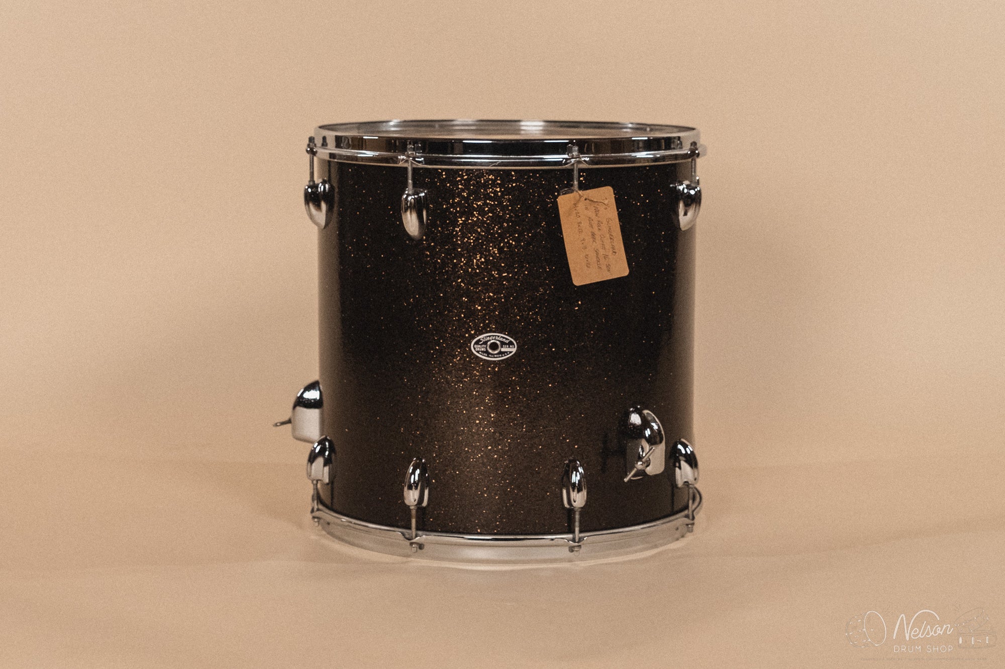 1970's Slingerland 'New Rock Outfit' in Rootbeer Sparkle - 14x20, 8x12, 9x13, 16x16