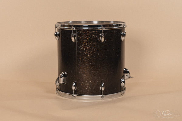 1970's Slingerland 'New Rock Outfit' in Rootbeer Sparkle - 14x20, 8x12, 9x13, 16x16