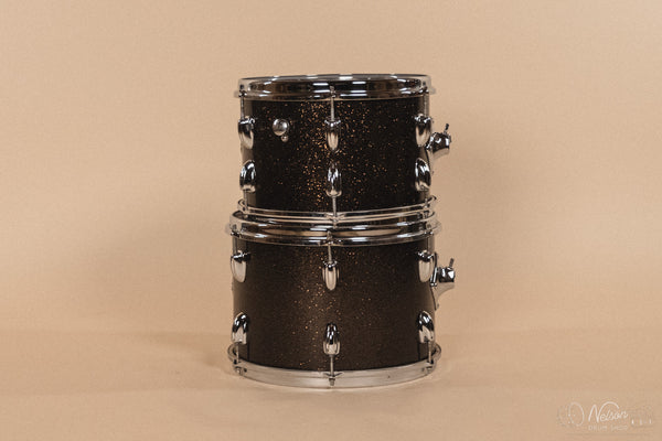 1970's Slingerland 'New Rock Outfit' in Rootbeer Sparkle - 14x20, 8x12, 9x13, 16x16