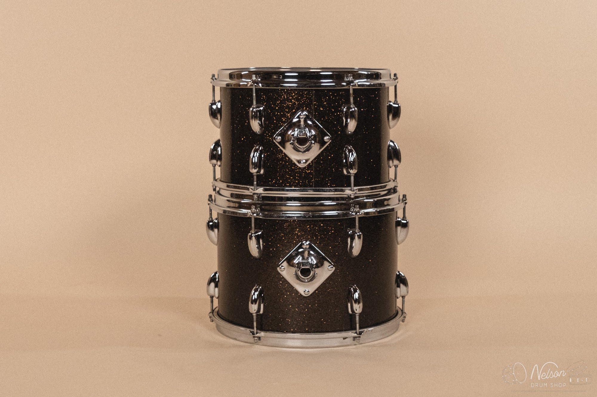 1970's Slingerland 'New Rock Outfit' in Rootbeer Sparkle - 14x20, 8x12, 9x13, 16x16