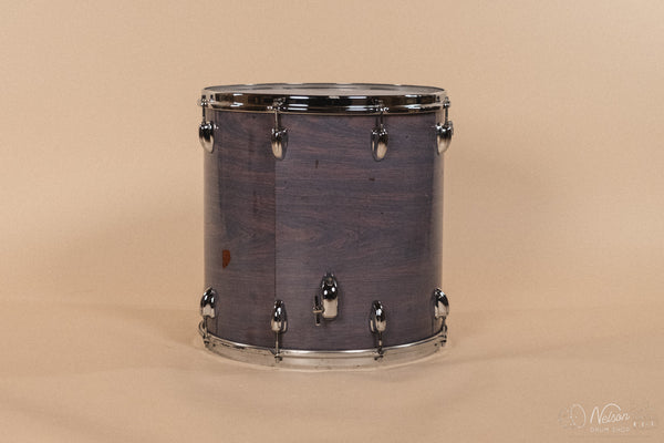 1970s Slingerland 'New Rock' in faded Rosewood Pearl - 14x22, 8x12, 9x13, 16x16