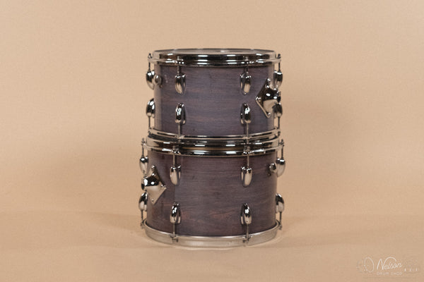 1970s Slingerland 'New Rock' in faded Rosewood Pearl - 14x22, 8x12, 9x13, 16x16