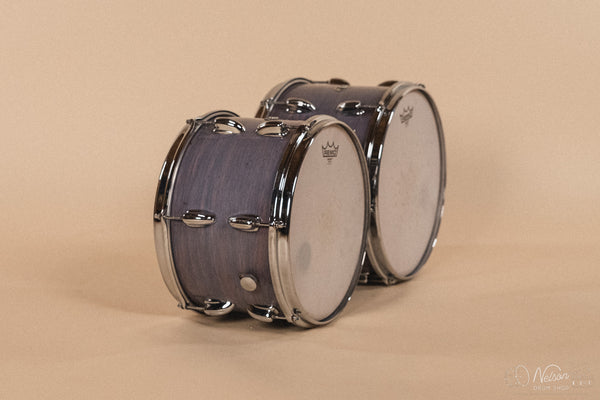 1970s Slingerland 'New Rock' in faded Rosewood Pearl - 14x22, 8x12, 9x13, 16x16