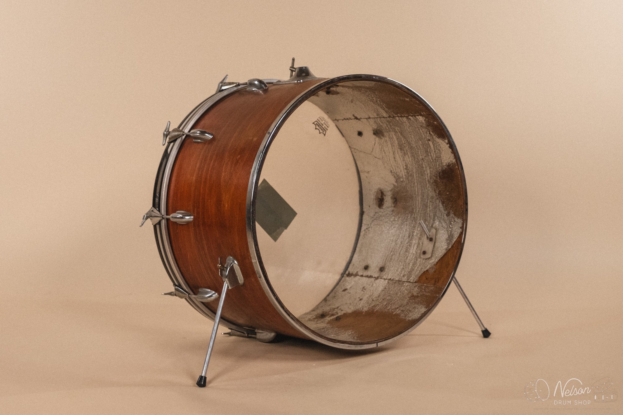 1970s Slingerland 'On Tour' in Mahogany Wood - 14x22, 8x12, 9x13, 14x16