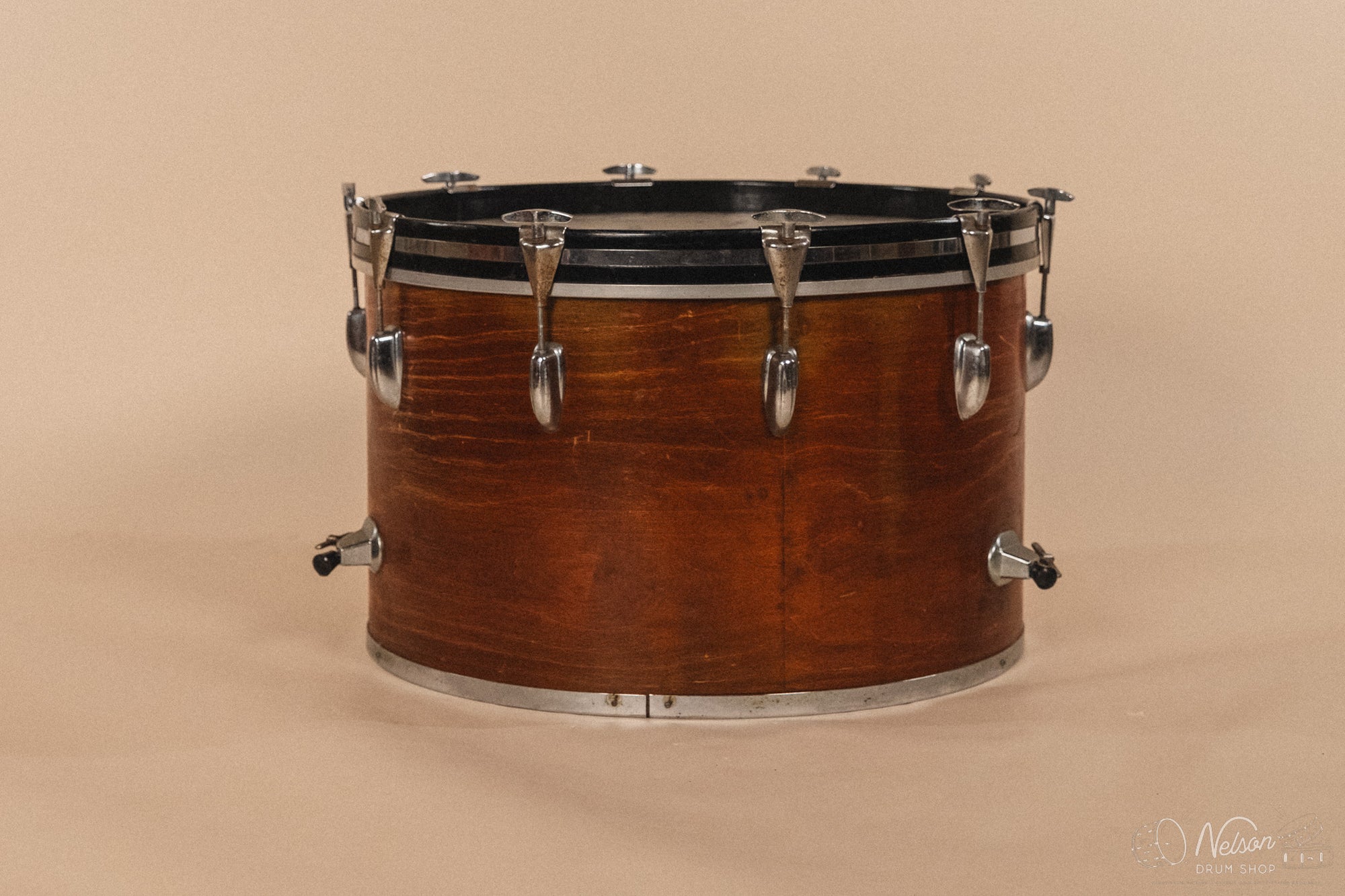 1970s Slingerland 'On Tour' in Mahogany Wood - 14x22, 8x12, 9x13, 14x16