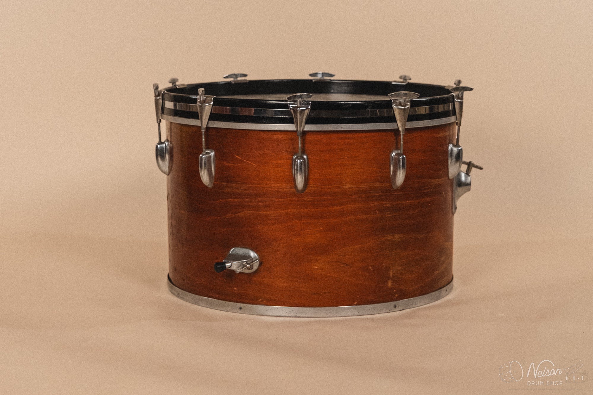 1970s Slingerland 'On Tour' in Mahogany Wood - 14x22, 8x12, 9x13, 14x16