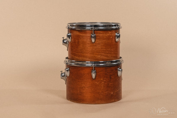 1970s Slingerland 'On Tour' in Mahogany Wood - 14x22, 8x12, 9x13, 14x16