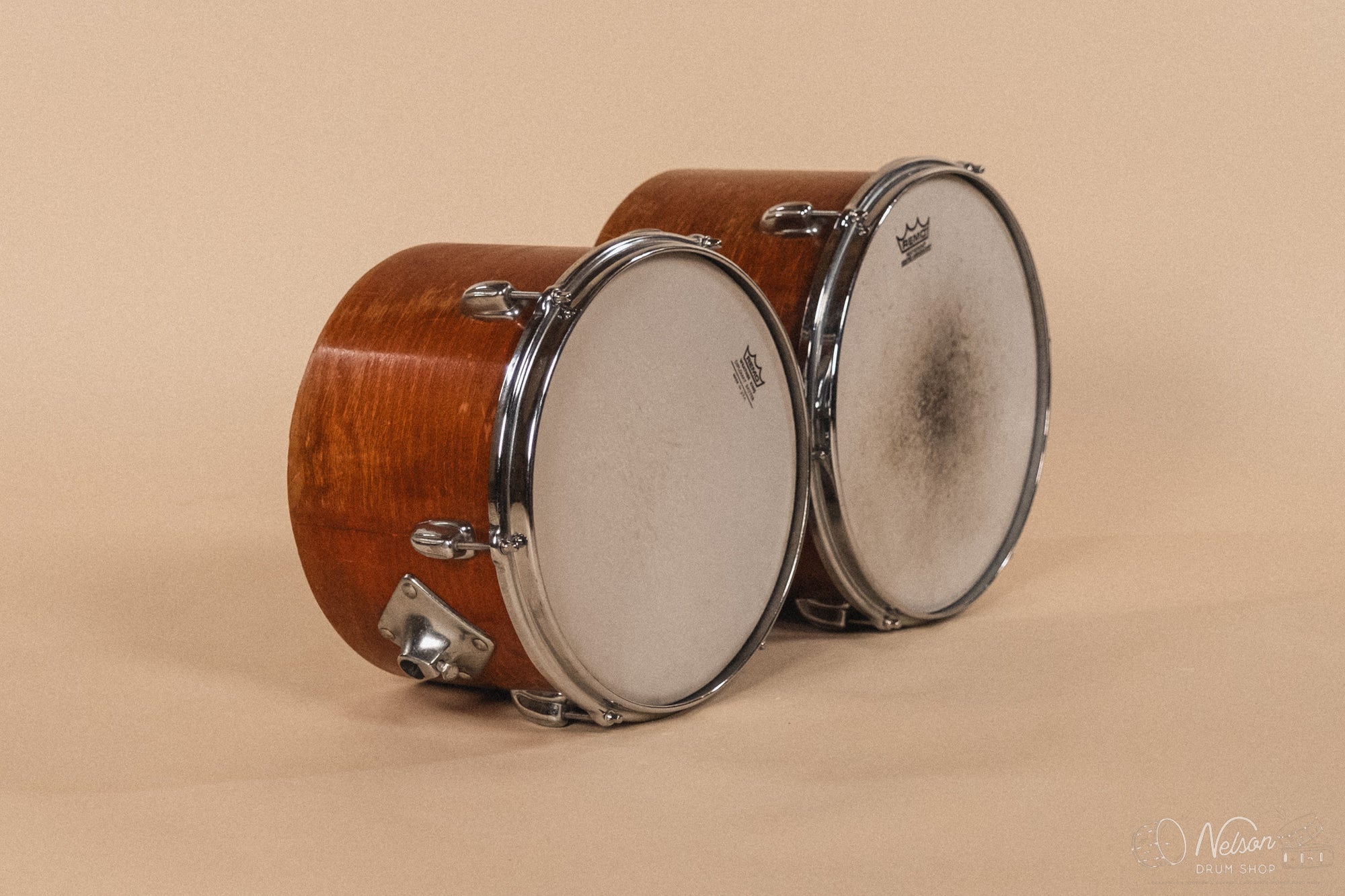 1970s Slingerland 'On Tour' in Mahogany Wood - 14x22, 8x12, 9x13, 14x16