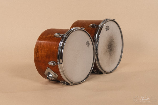 1970s Slingerland 'On Tour' in Mahogany Wood - 14x22, 8x12, 9x13, 14x16