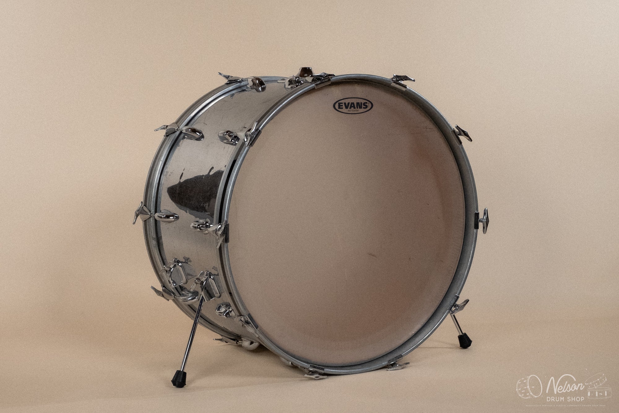 1970's Slingerland 'New Rock' in Chrome - 14x24, 8x12, 9x13, 16x16