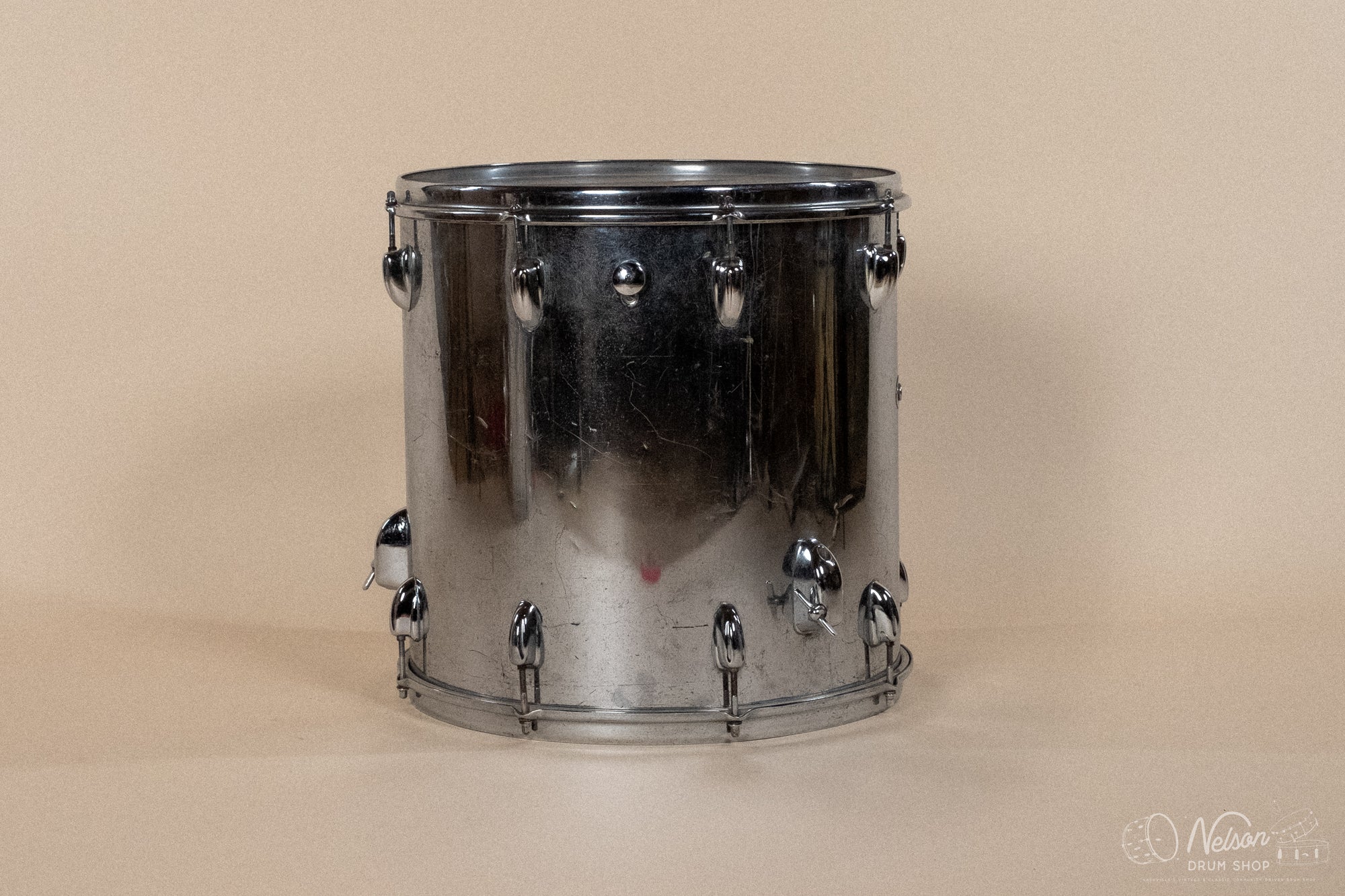 1970's Slingerland 'New Rock' in Chrome - 14x24, 8x12, 9x13, 16x16