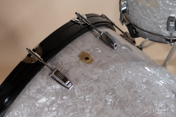 Used 2000's Ludwig 'Classic Maple' in White Marine Pearl - 16x24, 8x10, 9x12, 11x14, 16x16