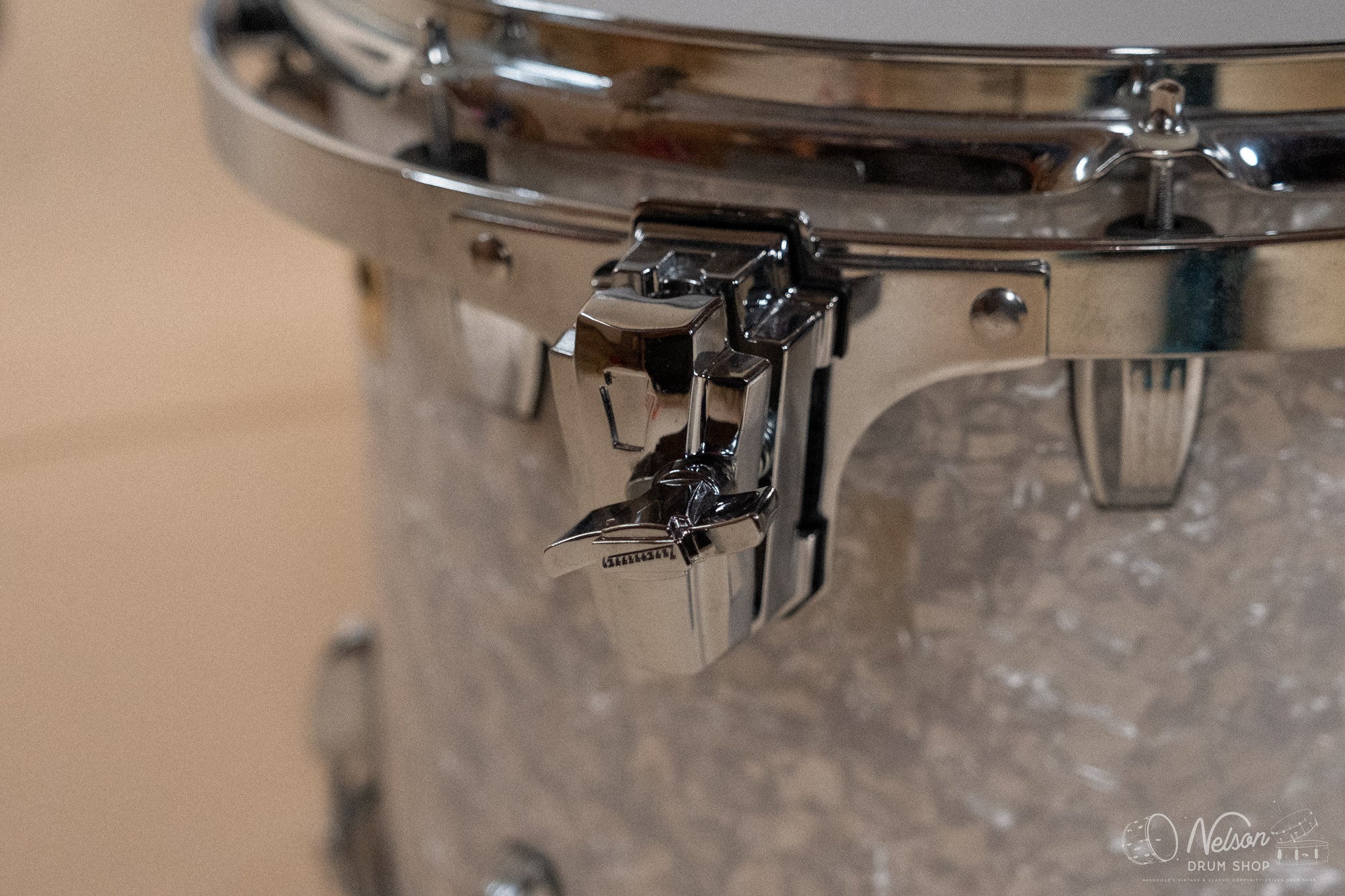 Used 2000's Ludwig 'Classic Maple' in White Marine Pearl - 16x24, 8x10, 9x12, 11x14, 16x16