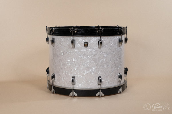 Used 2000's Ludwig 'Classic Maple' in White Marine Pearl - 16x24, 8x10, 9x12, 11x14, 16x16