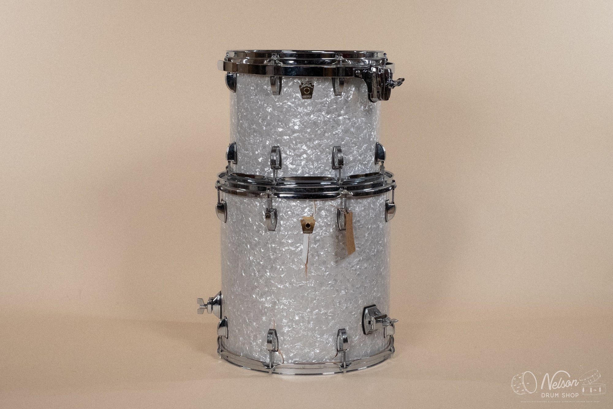 Used 2000's Ludwig 'Classic Maple' in White Marine Pearl - 16x24, 8x10, 9x12, 11x14, 16x16