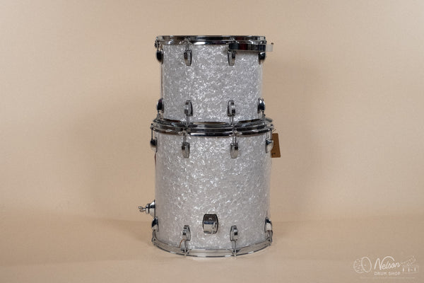 Used 2000's Ludwig 'Classic Maple' in White Marine Pearl - 16x24, 8x10, 9x12, 11x14, 16x16