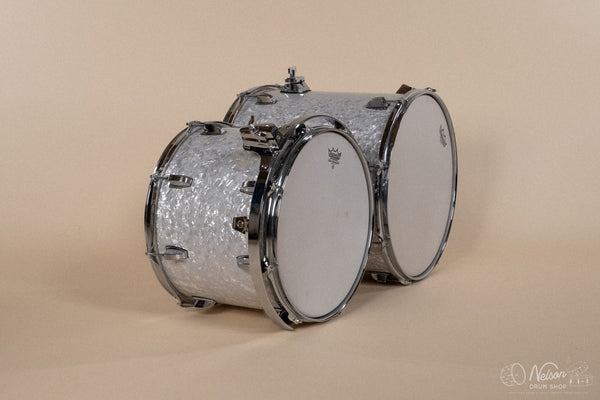 Used 2000's Ludwig 'Classic Maple' in White Marine Pearl - 16x24, 8x10, 9x12, 11x14, 16x16